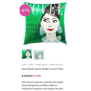 Kate Spade Daze Delight Accent Pillows set of 2